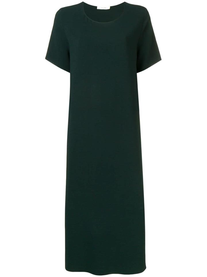 The Row Long Shift Dress - Green