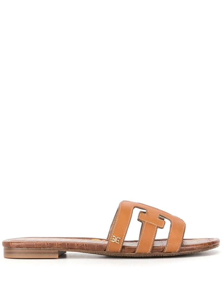 Sam Edelman Bay Slide Sandals - Brown