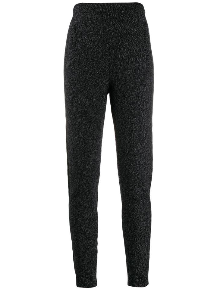 Joseph Knitted Fitted Leggings - Black