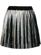 Balmain Holographic Mini Skirt - Metallic