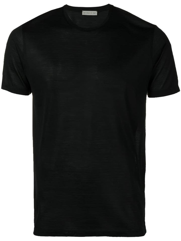 Etro Plain T-shirt - Blue