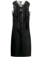 Maison Margiela Lace Panelled Dress - Black
