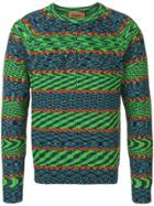 Missoni Multi Stripe Sweater - Green