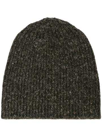 Jan Jan Van Essche Ribbed Beanie - Grey
