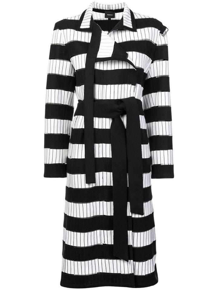 Akris Akris 1801970508 119 Paper/black Wool