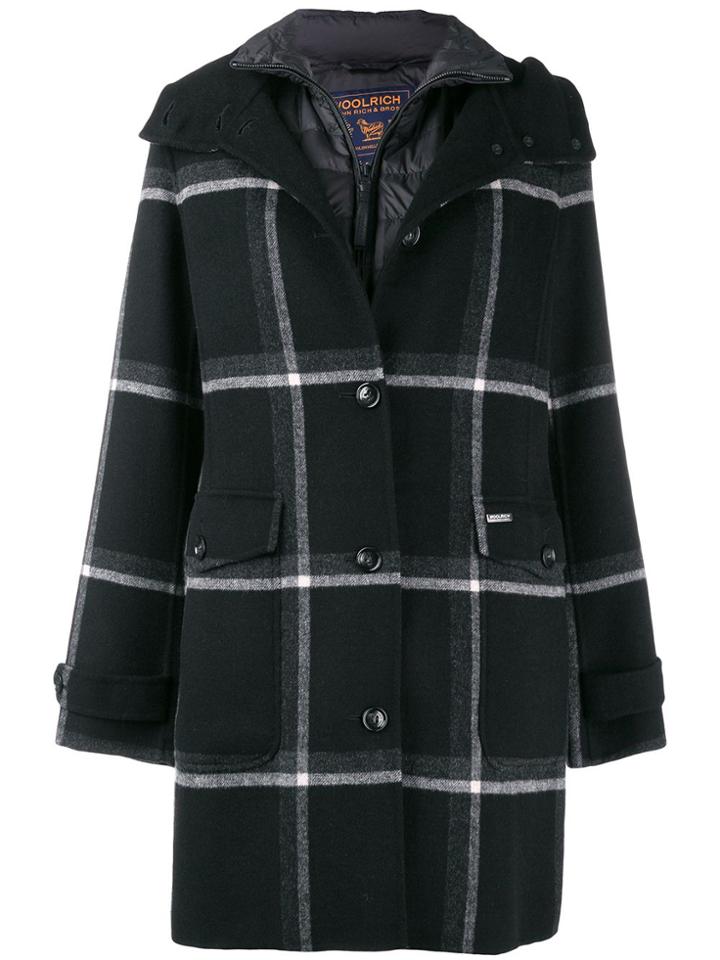 Woolrich Two-in-one Raincoat - Black