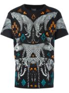 Marcelo Burlon County Of Milan 'aracar' T-shirt, Men's, Size: Xxs, Black, Cotton