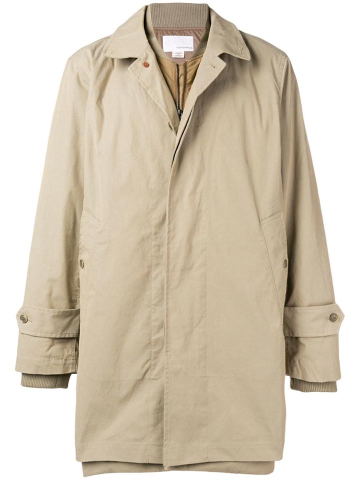 Nanamica Bomber Trench Coat - Nude & Neutrals