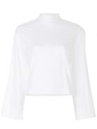 Y / Project High Neck Jumper - White