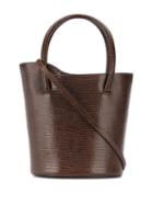 Little Liffner Textured Bucket Bag - Brown