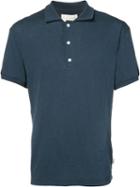 Katama - Classic Polo Top - Men - Polyester - 40, Blue, Polyester