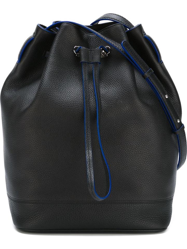 Fay Large Bucket Bag, Women's, Black