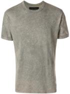 Mr & Mrs Italy Back-print Speckled T-shirt - Nude & Neutrals