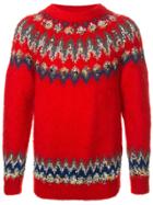 Coohem Nordic Knit Pullover - Red