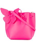 Sophia Webster Bucket Shoulder Bag, Women's, Pink/purple, Calf Leather