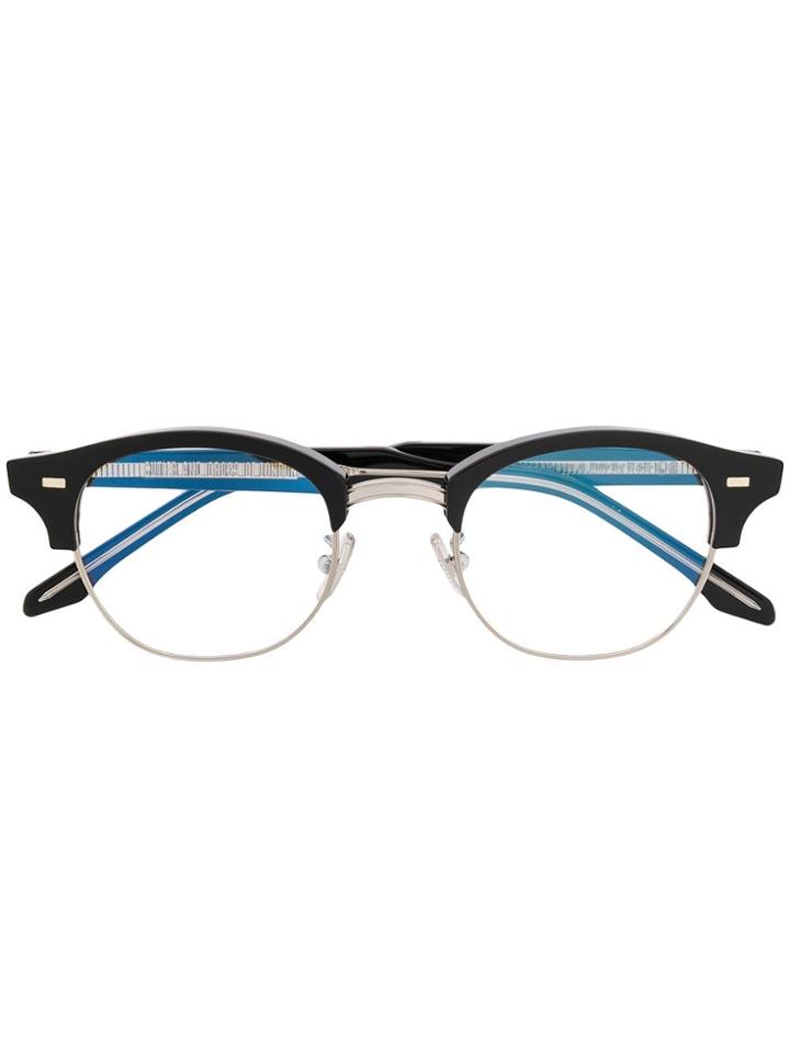 Cutler & Gross Round Frame Glasses - Black