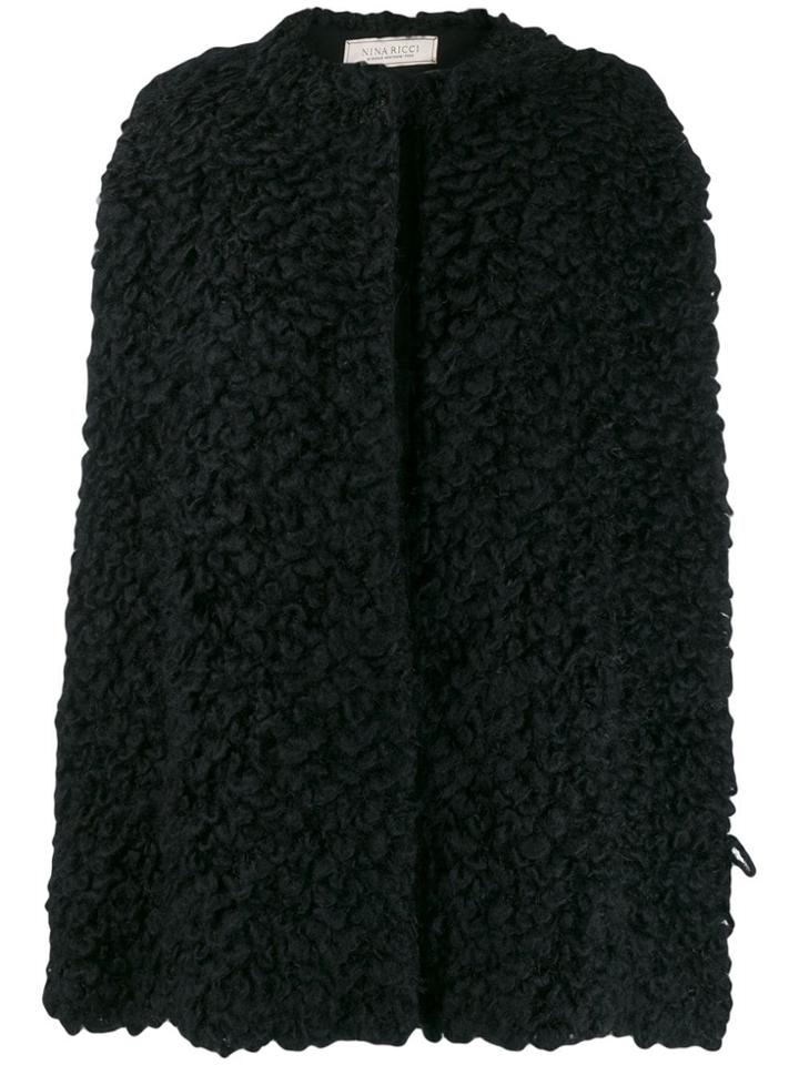 Nina Ricci Pre-owned '1990s Cape - Black