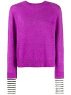 Essentiel Antwerp Tanger Knitted Jumper - Purple