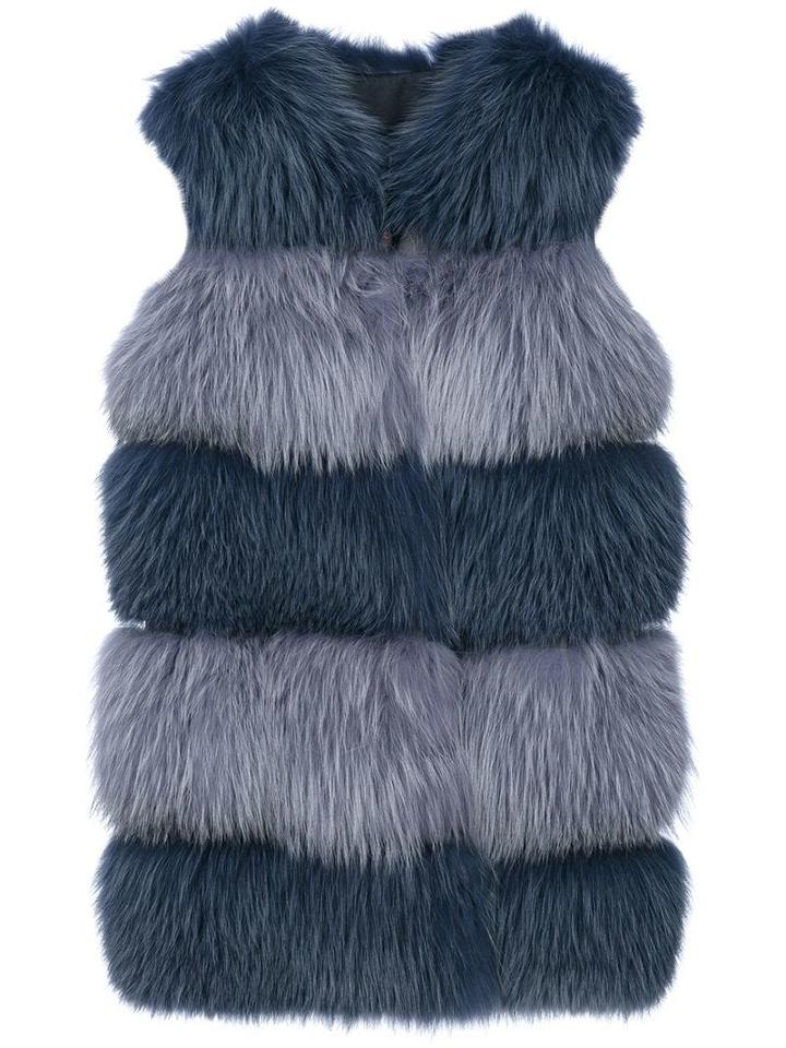 Liska Two-tone Gilet - Purple