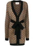 La Doublej Geometric Cardi-coat - Yellow