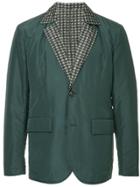 Cerruti 1881 Contrast Lapel Blazer - Green