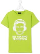 John Richmond Kids Teen Hearing Protection T-shirt - Green