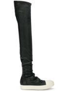 Rick Owens Over-the-knee Boots - Black