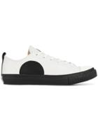 Mcq Alexander Mcqueen Appliqué Circle Sneakers - White