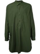 Marka - Pullover Shirt - Men - Cotton - 2, Green, Cotton