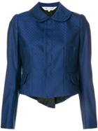 Comme Des Garçons Comme Des Garçons Tailcoat Polka Dot Jacket - Blue