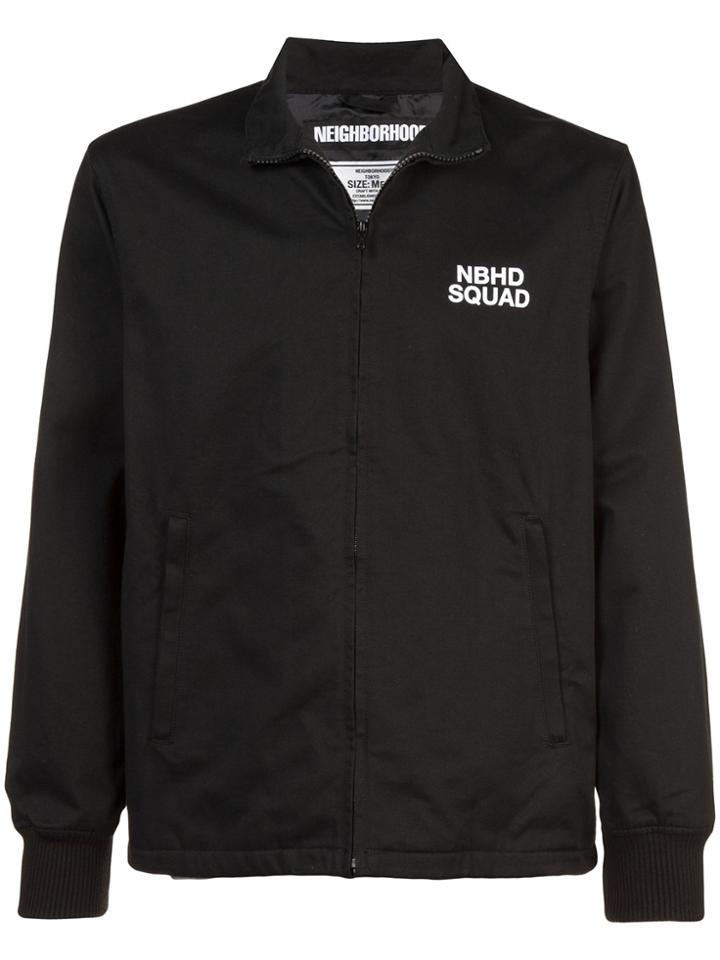 Neighborhood Zipped Bomber Jacket - Black