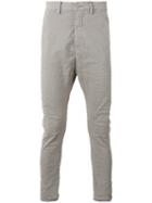 Poème Bohémien Classic Chinos, Men's, Size: 46, Grey, Cotton/linen/flax/spandex/elastane/metallic Fibre