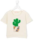Anne Kurris Sake Cactus Sweatshirt, Girl's, Size: 6 Yrs, White