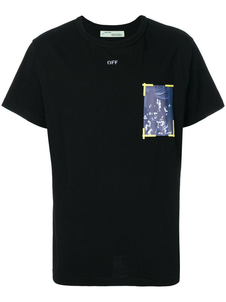 Off-white Diag Carravagio T-shirt - Black