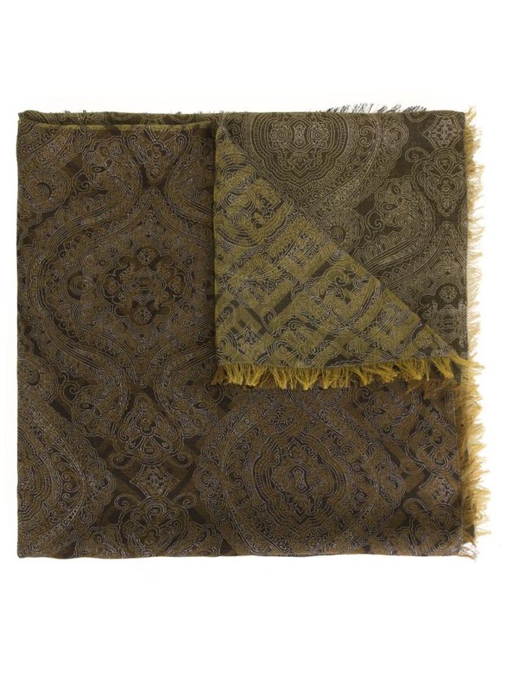Fendi Paisley Print Scarf