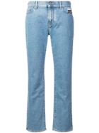 Karl Lagerfeld Cropped Slim Jeans - Blue
