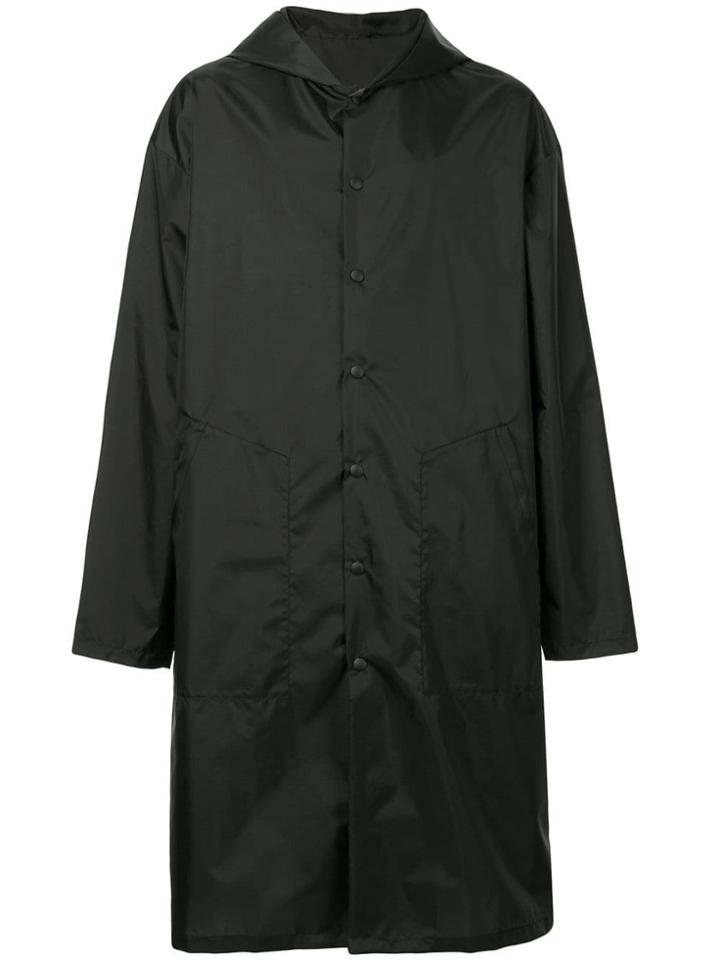 Yoshiokubo Packable Rain Coat - Black