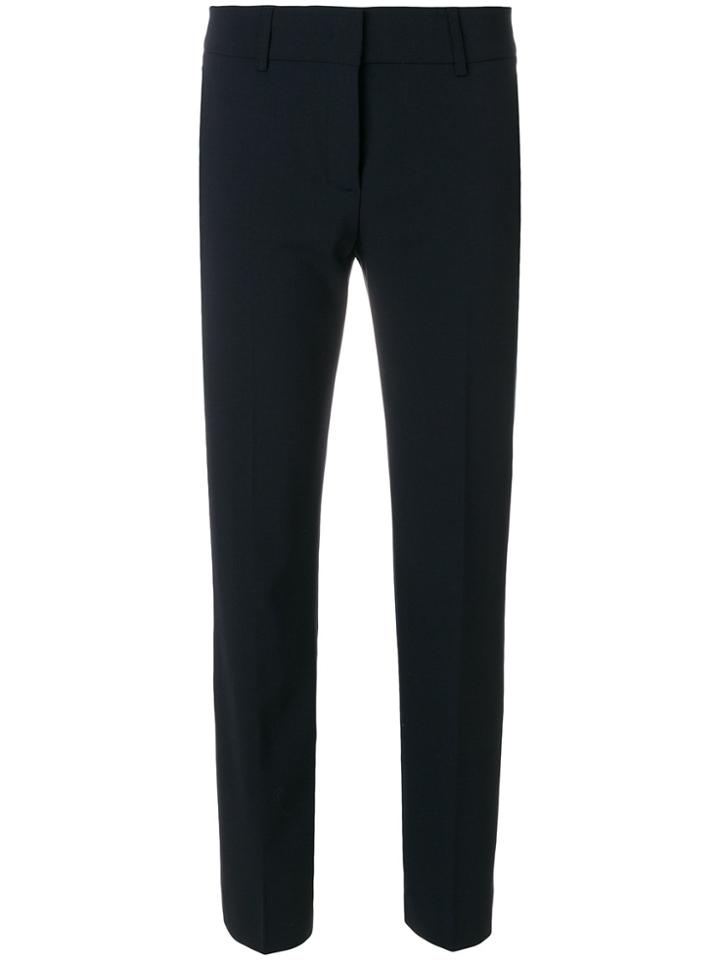 Piazza Sempione Cropped Trousers - Blue