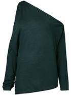 Dion Lee Falling Cut-out Shoulders Jumper - Green