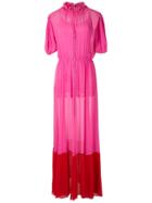 Andrea Bogosian Vestido Poli Couture Abf - Pink