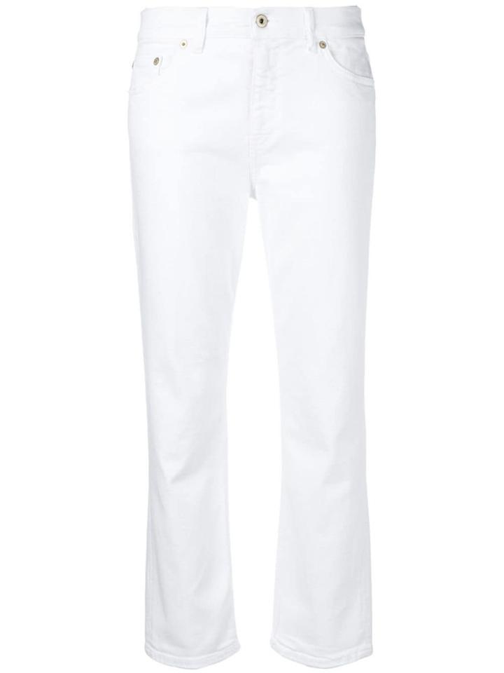 Dondup Cropped Jeans - White