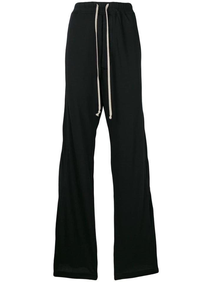 Rick Owens Drkshdw Snap Closure Track Trousers - Black