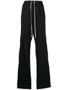 Rick Owens Drkshdw Snap Closure Track Trousers - Black