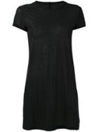 Rick Owens Drkshdw Longline T-shirt, Women's, Size: Large, Black, Cotton