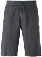 Z Zegna - Classic Shorts - Men - Linen/flax - S, Grey, Linen/flax