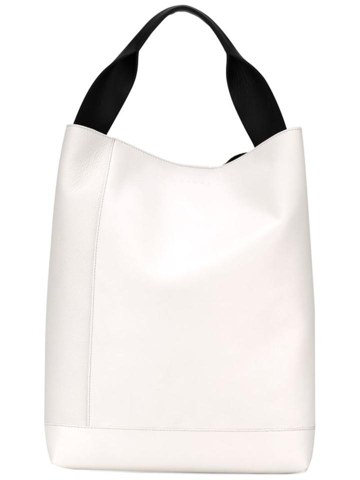 Marni Rectangular Tote, Women's, White