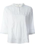 Vanessa Bruno Athé Embroidered Blouse