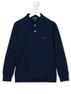 Ralph Lauren Kids Long Sleeve Polo Shirt, Boy's, Size: 8 Yrs, Blue