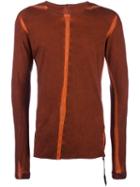 Isaac Sellam Experience Longsleeved T-shirt, Men's, Size: Small, Yellow/orange, Cotton/spandex/elastane