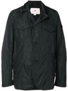 Peuterey Buttoned Waterproof Jacket - Black